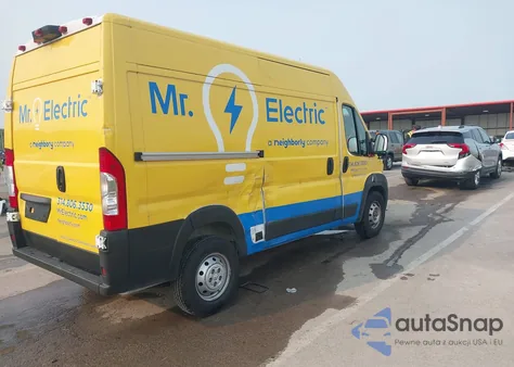 2021 Ram Promaster 1500 High Roof 136 Wb z USA, uszkodzony, nr VIN 3C6LRVBG1ME576209